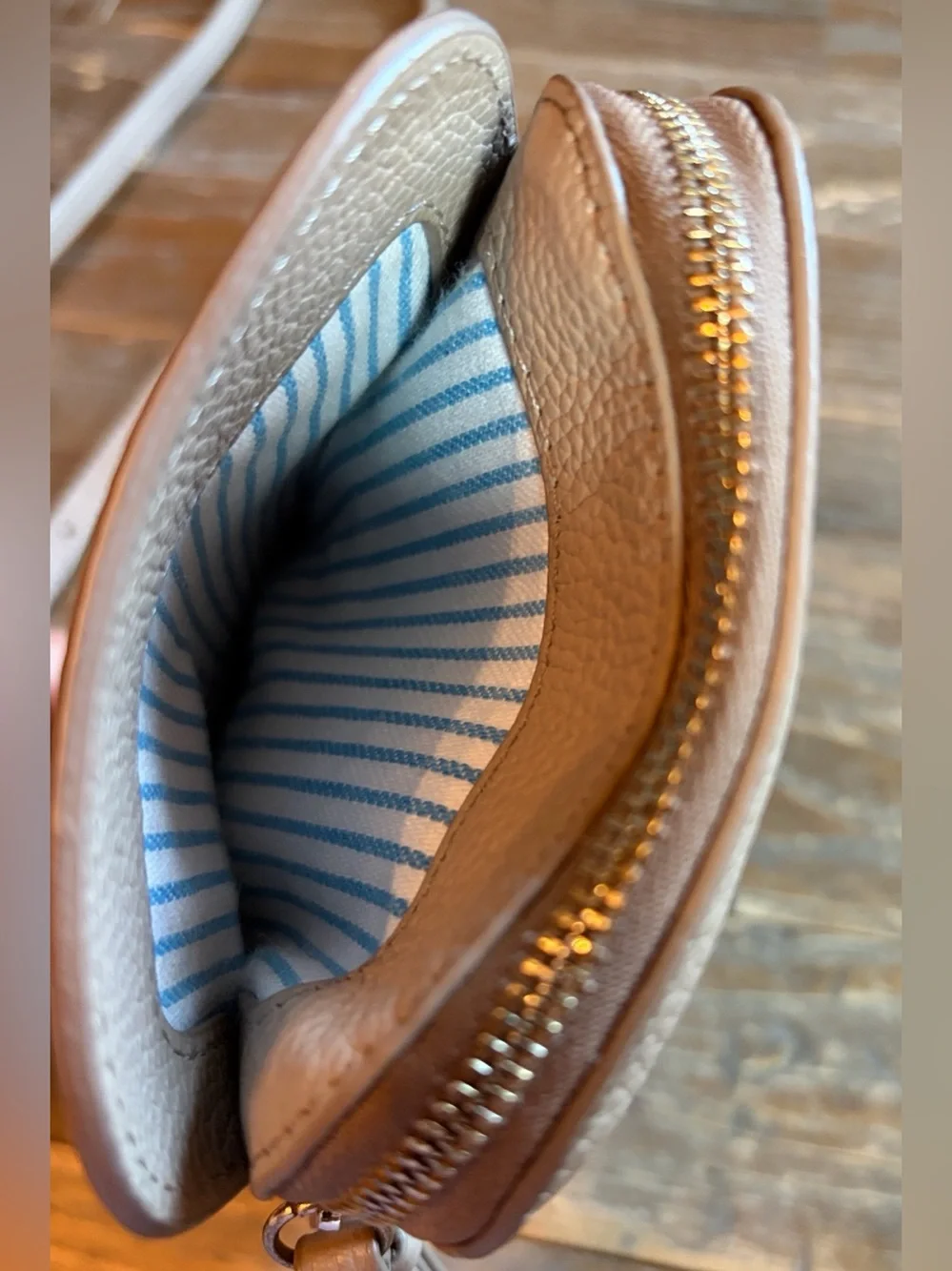 Draper James Pebbled Leather Mini Crossbody Bag